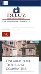 Mobile Screenshot of deluzfamilyhousing.com